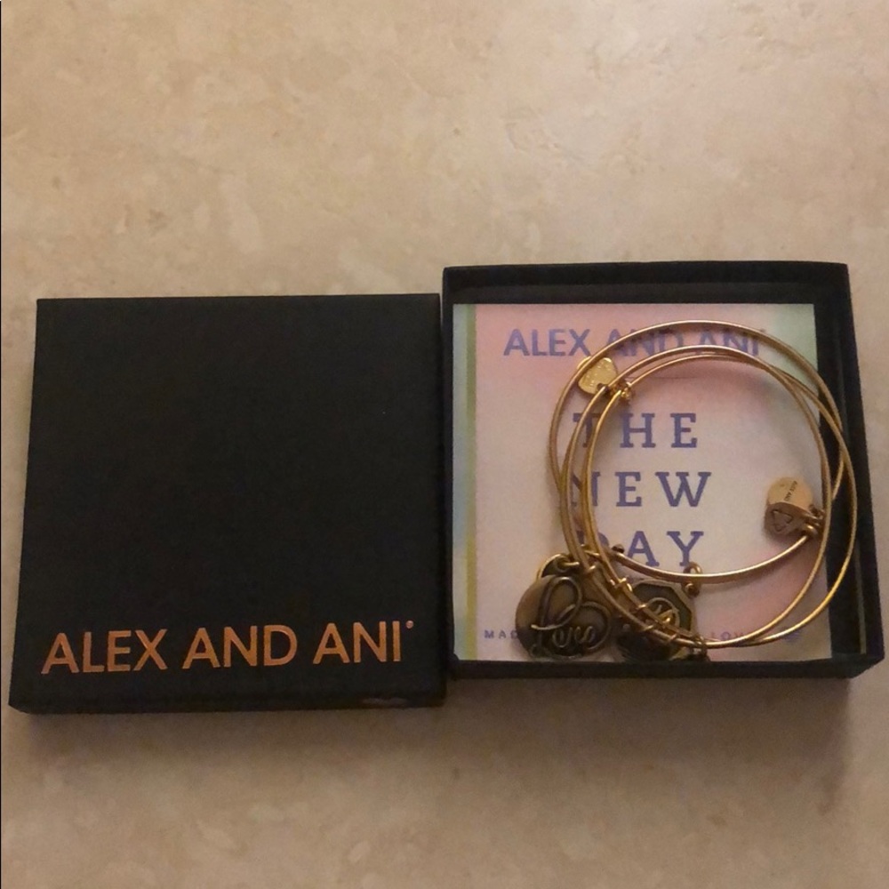 Brand new Alex and Ani Bracelets